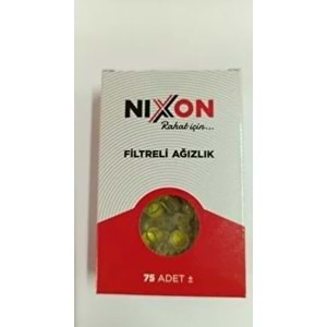 NIXON FİLİTRELİ SİGARA İÇİM AĞIZLIĞI 75 Lİ