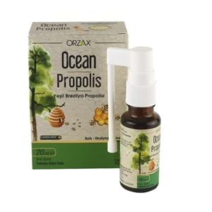 OCEAN PROPOLIS YESIL BREZILYA PROPOLISI ICEREN ORAL SPREY 20 ml şişe