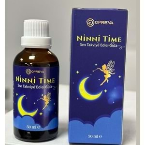 OPREVA NİNNİ TİME BİTKİSEL DAMLA 50 ML ( BAYBAY ) ( UYKU & GAZ GİDERİCİ )