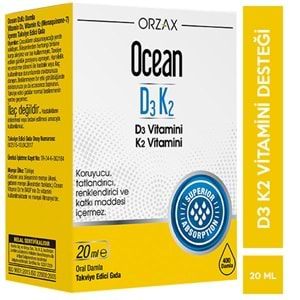 OCEAN D3 K2 20 ML ORAL DAMLA