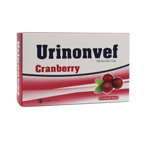 URİNONVEF CRANBERRY 30 YUMUŞAK KAPSÜL