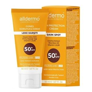 ALLDERMO GÜNEŞ KREMİ SPF 50+ DARK SPOT 50 ML ( LEKE KARŞITI )