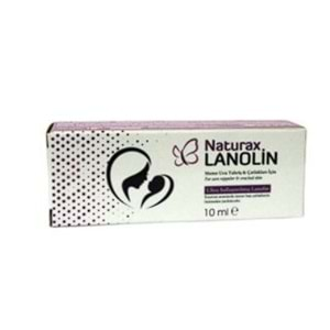 Naturax Lanolin 10 ml (GÖĞÜS UCU ÇATLAK KREMİ)