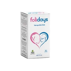 FOLİDAYS ( FOLIK-IOD-B12-B6-D3) 30 YUMUŞAK KAPSÜL