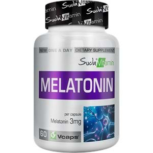 SUDA VİTAMİN MELATONİN 3 MG 60 KAPSÜL