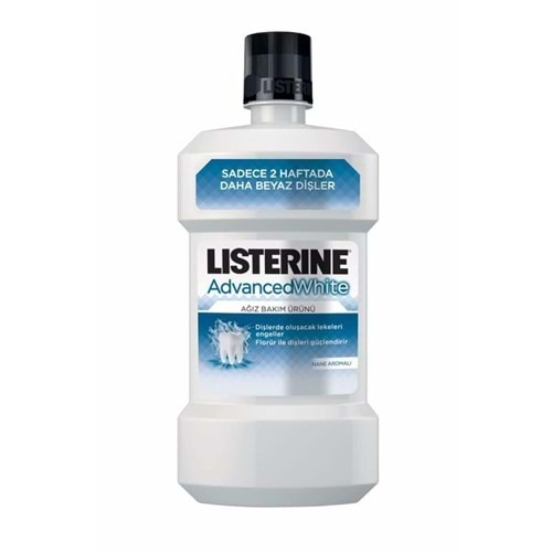 LİSTERİNE ADVANCE WHİTE AĞIZ ÇALKALAMA SUYU 250 ML