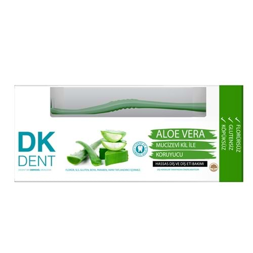 DERMOKİL ALOE VERA DİŞ MACUNU + FIRÇA HEDİYELİ 75 ML