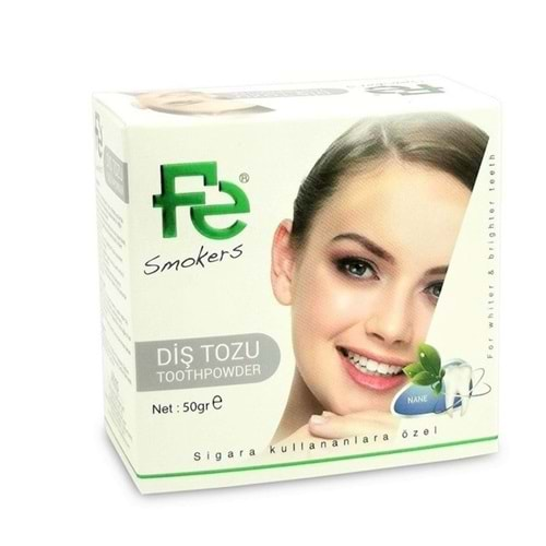 FE DİŞ TOZU NANELİ / SMOKERS 50 GR.