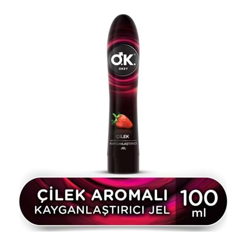 OKEY KAYGANLAŞTIRICI JEL ÇİLEK 100 ML ( SU BAZLI )