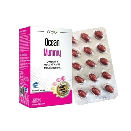 OCEAN MUMMY OMEGA 3 MULTİVİTAMİN 30 KAPSÜL