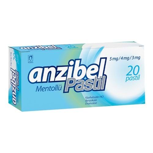 ANZİBEL MENTOLLU 20 PASTIL