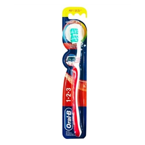 ORAL-B 123 DİŞ FIRÇASI MEDIUM