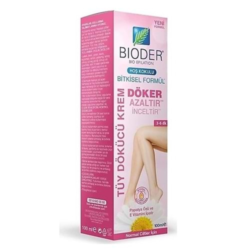 BİODER TÜY DÖKÜCÜ KREM 100 ML PAPATYA ÖZÜ ( WOMEN )