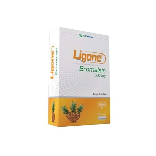 LİGONE BROMELAİN 500 MG 60 KAPSÜL