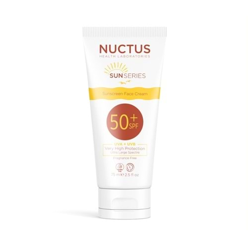 NUCTUS GÜNEŞ KREMİ SPF50+ UVA/UVB 75 ML KREM