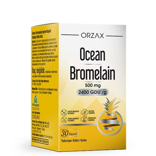 OCEAN BROMELAIN 30 KAPSÜL