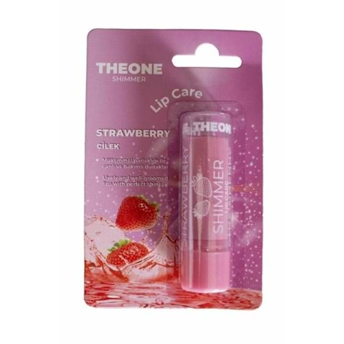 THEONE SHIMMER LİP CARE ÇİLEK AROMALI