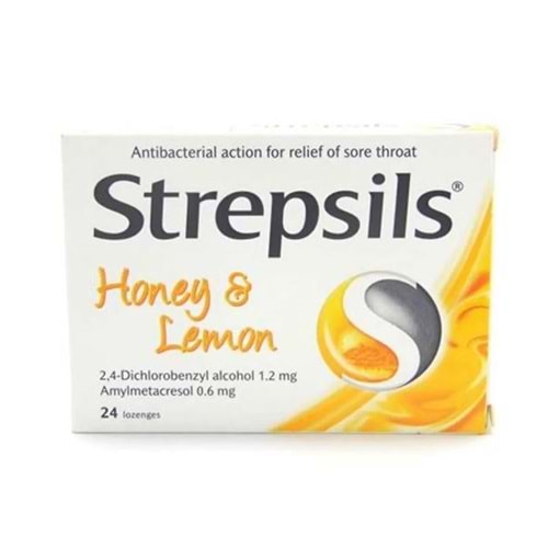 Strepsils Bal & Limon 24 Pastil