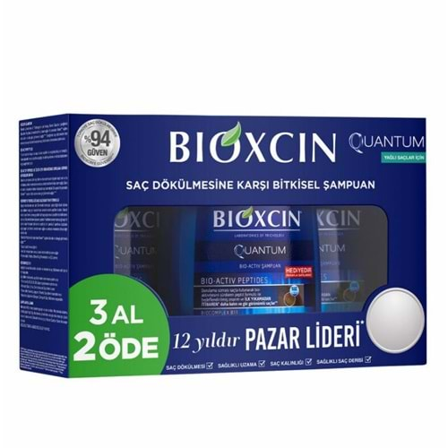 BIOXCIN QUANTUM YAĞLI SAÇLAR İÇİN 3 AL 2 ÖDE