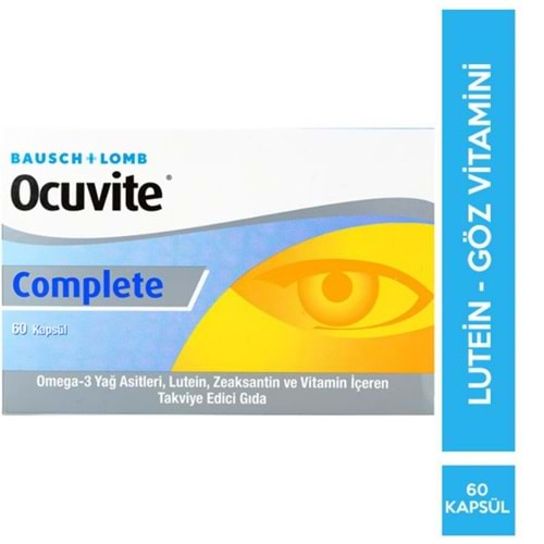 OCUVİTE COMPLETE 60 KAPSÜL