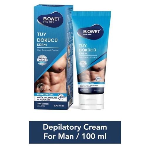 LADY BİOWET TÜY DÖKÜCÜ KREM ERKEKLERE ÖZEL 100 ML