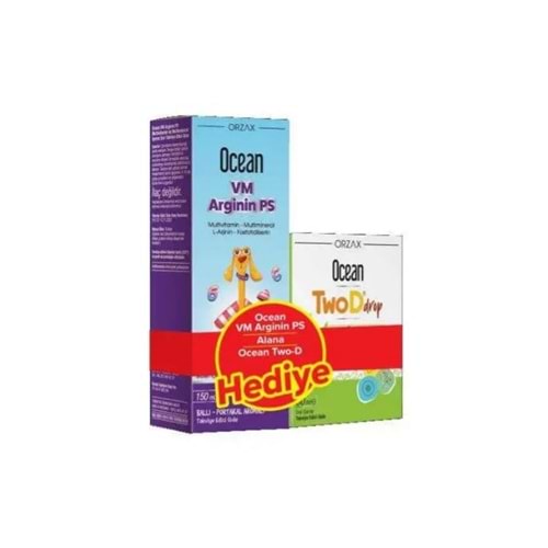 OCEAN VM ARGİNİN PS ŞURUP 150 ML + TWO DROP DAMLA 30 ML HEDİYE