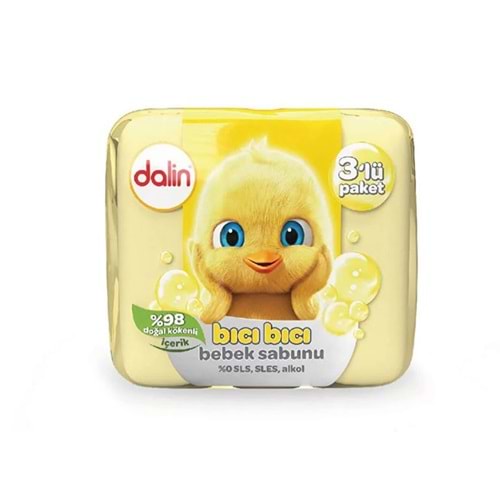 DALİN BEBEK SABUNU BICI BICI 3 LÜ PAKET