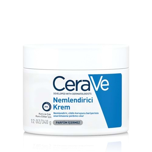 CERAVE NEMLENDİRİCİ KREM KURU VE ÇOK KURU CİLTLER İÇİN 340 GR