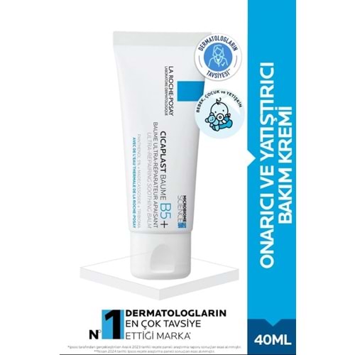 LA ROCHE POSAY CİCAPLAST BAUME B5+ ONARICI BAKIM KREMİ 40 ML ( BEBEK & ÇOCUK VE YETİŞKİNLER İÇİN )