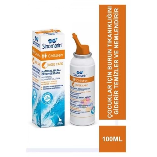 SİNOMARİN ÇOCUKLAR İÇİN DENİZ SUYU SPREYİ 100 ML