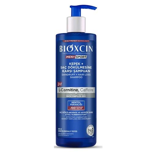 BİOXCIN KEPEK VE SAÇ DÖKÜLMESİNE KARŞI ŞAMPUAN 500 ML ( L-CARNİTİNE & CAFFEİNE )