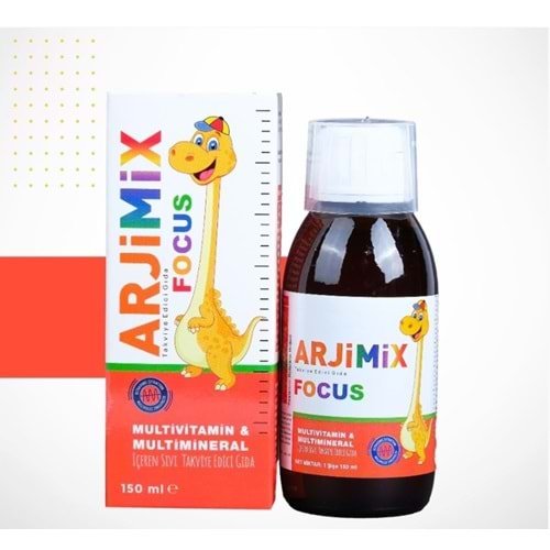ARJİMİX FOCUS ŞURUP 150 ML