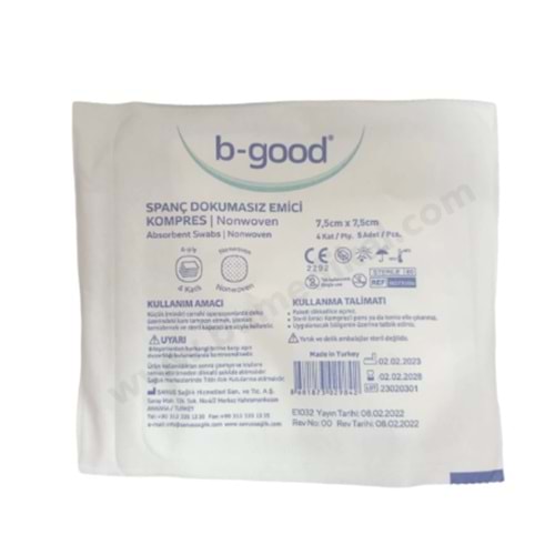 B GOOD GAZ KOMPRES 30X80