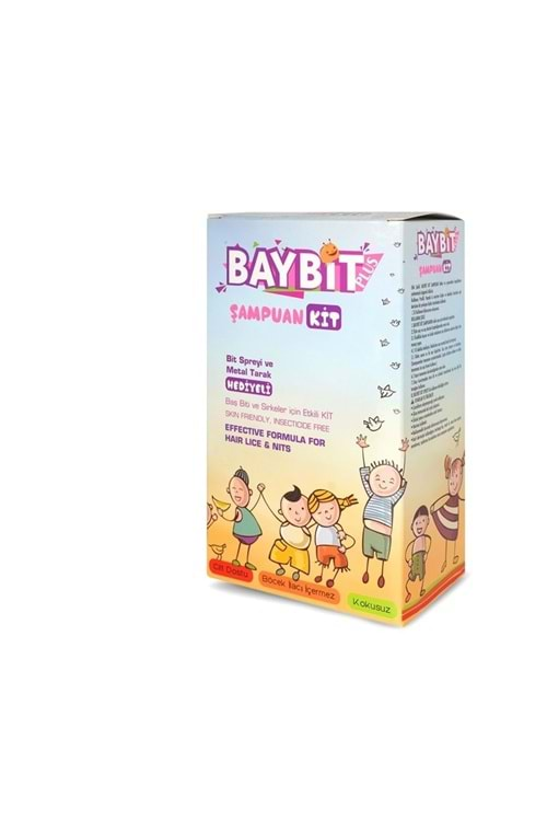 BAYBİT PLUS KİT BİT SPREYİ 75 ML + 200 ML BİT ŞAMPUANI ( KOFRE PAKET ) ( ÇELİK TARAKLI )