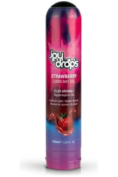 JOY DROPS KAYGANLASTIRICI JEL CİLEK AROMALI 125 ML