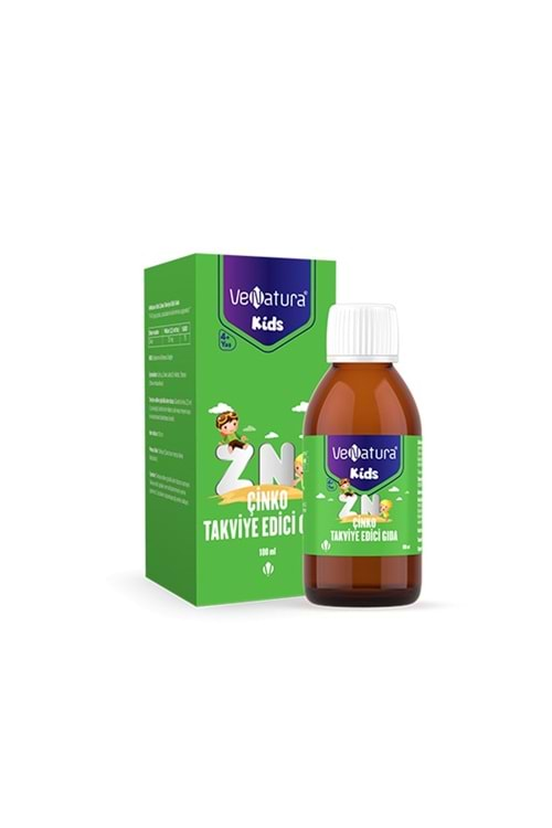 VENATURA KİDS ÇİNKO ŞURUP 100 ML