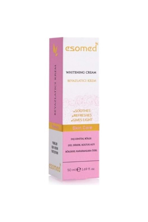 ESOMED BEYAZLATICI KREM 50 ML ( DIŞ GENİTAL & KOLTUK ALTI & DİRSEK )