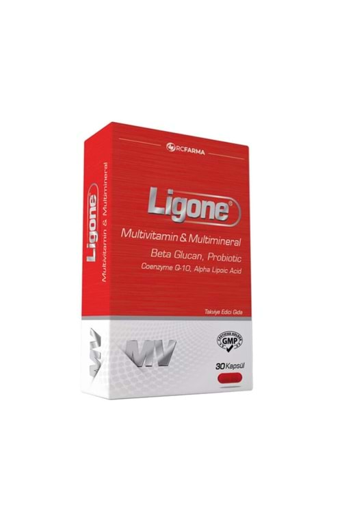 LİGONE BETA GLUCAN PROBİOTİC MULTİVİTAMİN 30 KAPSÜL