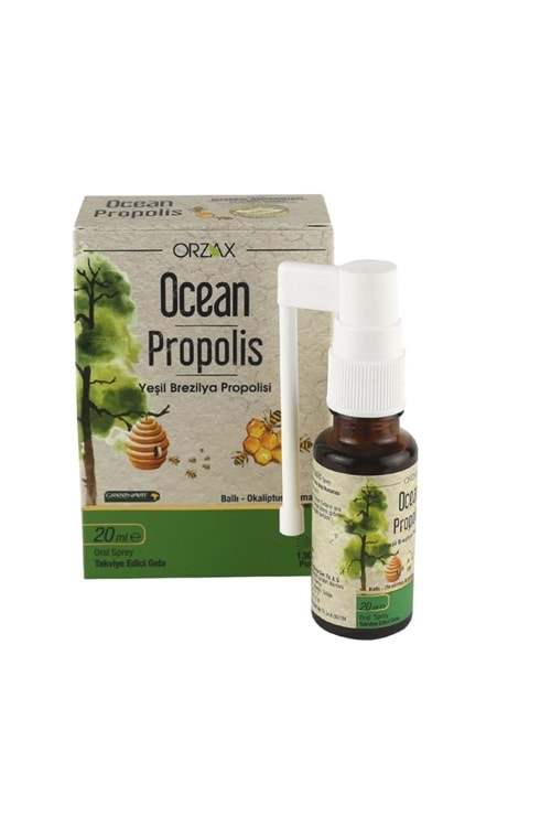 OCEAN PROPOLIS YESIL BREZILYA PROPOLISI ICEREN ORAL SPREY 20 ml şişe