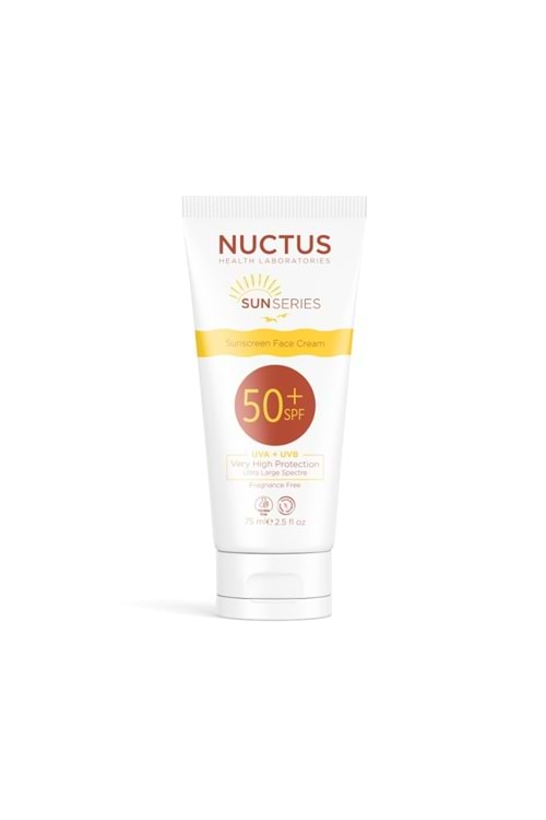 NUCTUS GÜNEŞ KREMİ SPF50+ UVA/UVB 75 ML KREM