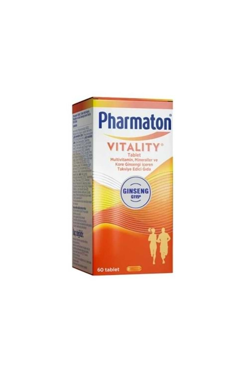 PHARMATON VITALITY 60 KAPSÜL