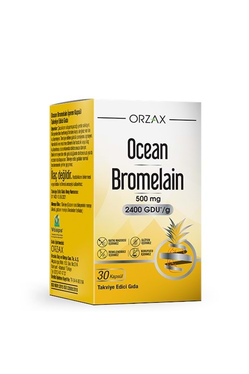 OCEAN BROMELAIN 30 KAPSÜL