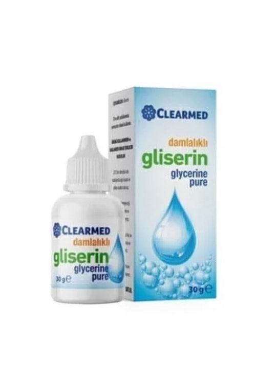 CLEARMED GLİSERİN DAMLAR 30 gr