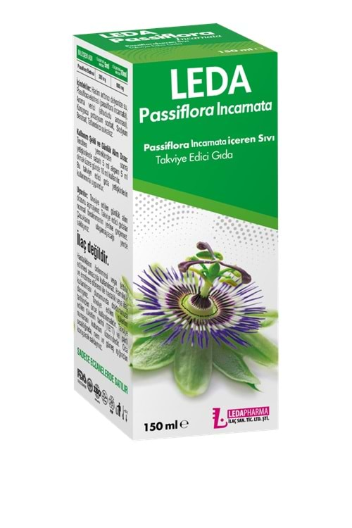 LEDA PASSİFLORA INCARNATA ŞURUP 150 ML