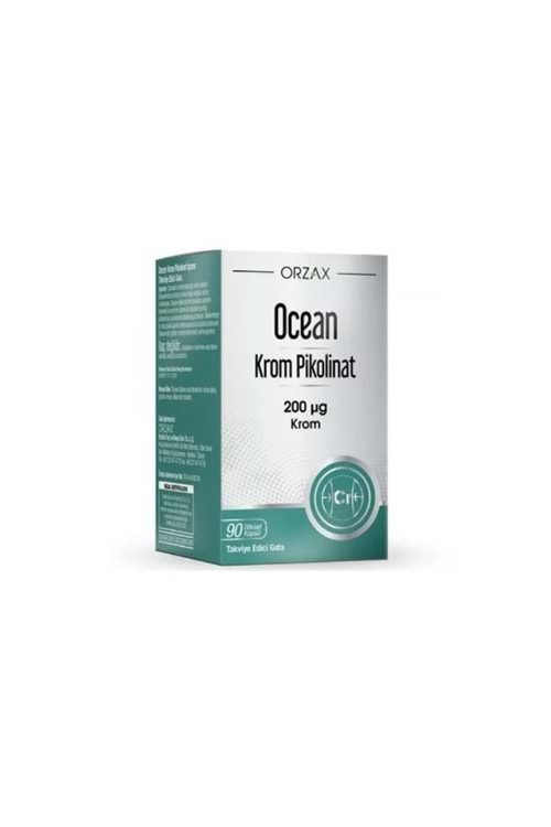 OCEAN KROM PİKOLİNAT 200 MCG 90 BİTKİSEL KAPSÜL