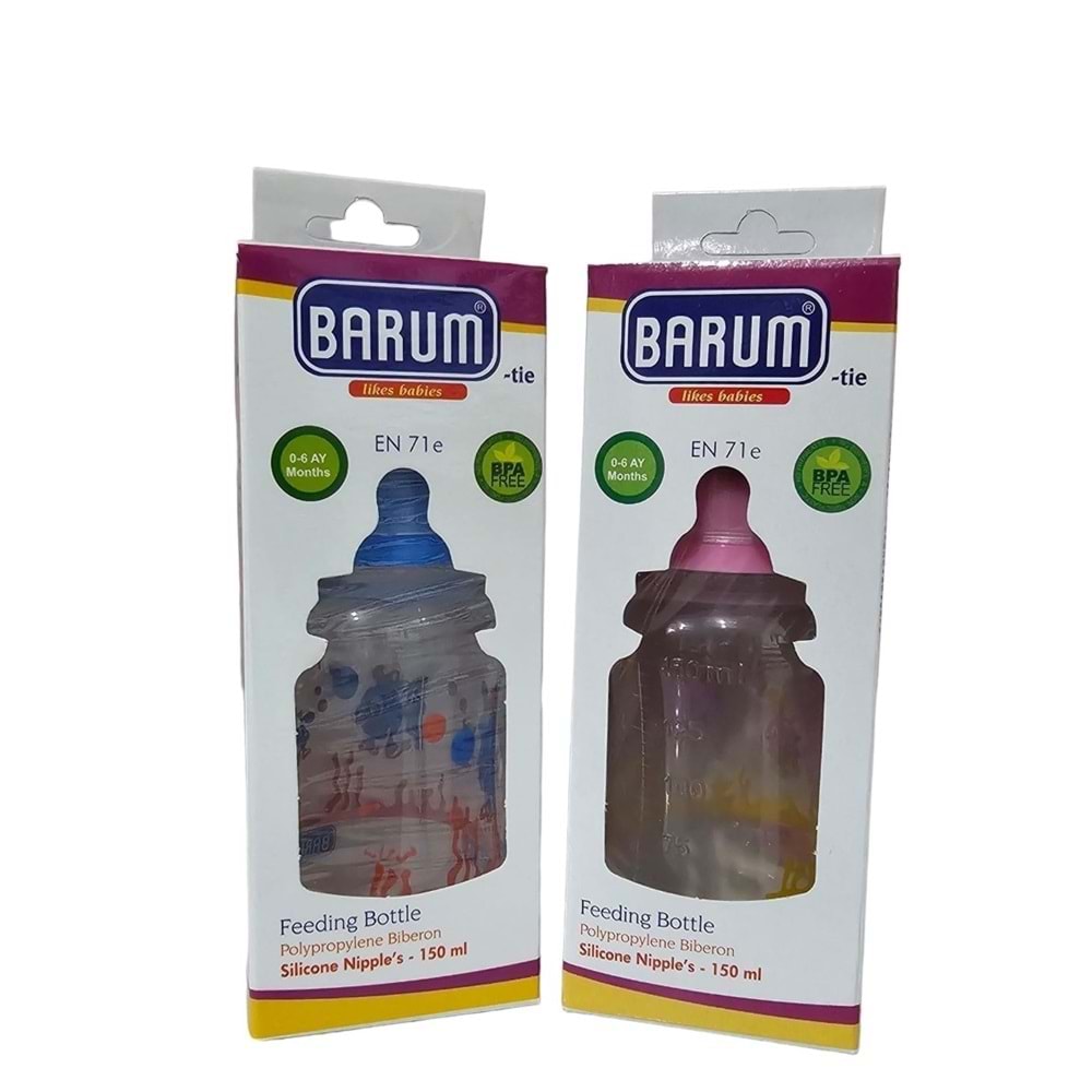 BARUM PLASTİK BİBERON 150 ML